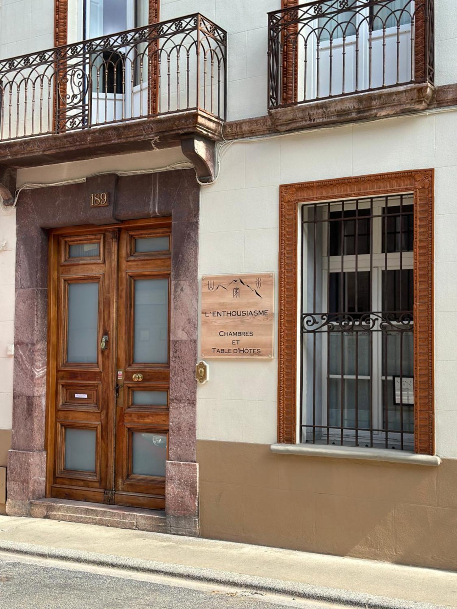 L'Enthousiasme Bed and Breakfast Prades  Eksteriør billede